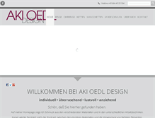 Tablet Screenshot of akidesign.at